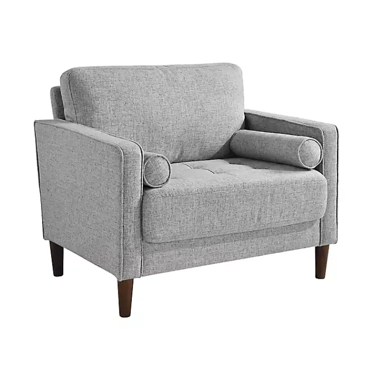 Kirklands Home Accent Chairs|Light Chelsea Accent Chair Gray