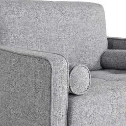 Kirklands Home Accent Chairs|Light Chelsea Accent Chair Gray