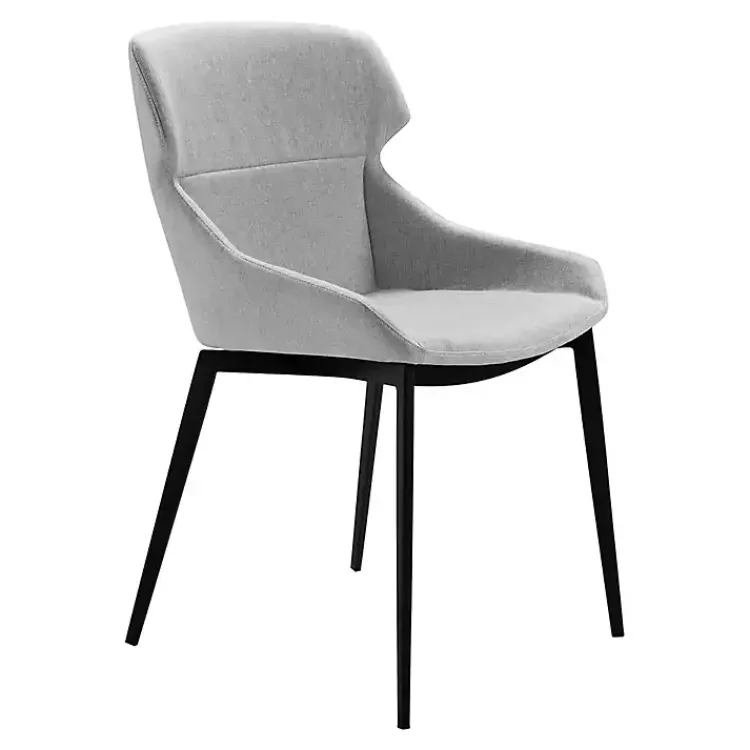 Kirklands Home Dining Chairs|Light Kenna Dining Chairs, Set of 2 Gray
