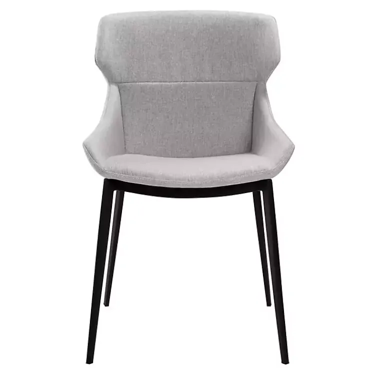 Kirklands Home Dining Chairs|Light Kenna Dining Chairs, Set of 2 Gray