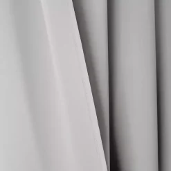 Kirklands Home Curtains & Drapes|Light Knotted Curtain Panel Set, 84 in. Gray