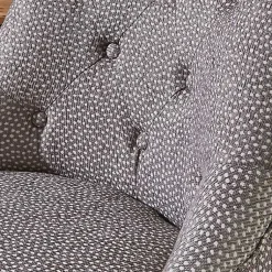 Kirklands Home Office Furniture|Light Miller Tufted Office Chair Gray