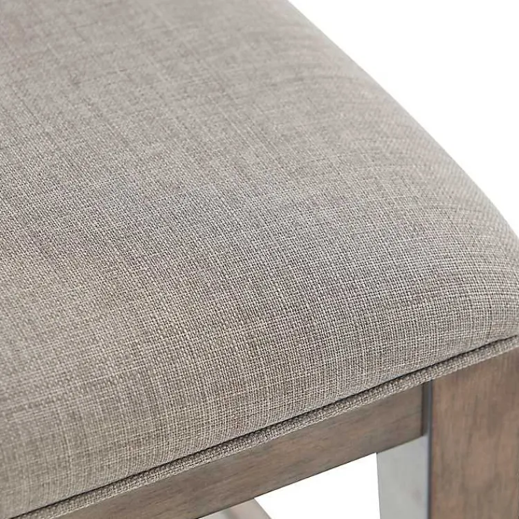 Kirklands Home Dining Chairs|Light Slat Back Wood Dining Chairs, Set of 2 Gray