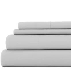 Kirklands Home Bed Sheets|Light Ultra Soft 3-pc. Twin XL Sheet Set Gray