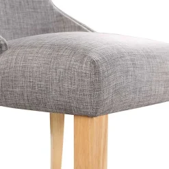 Kirklands Home Dining Chairs|Light Wingback Dining Chairs, Set of 2 Gray