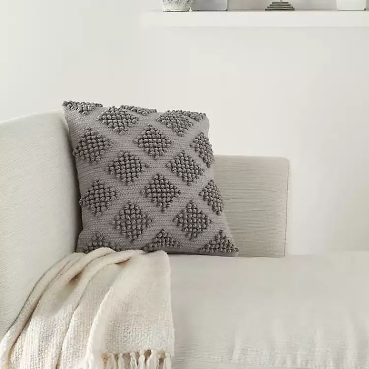 Best Light Woven Diamond Pillow Pillows