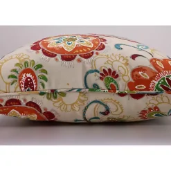 Kirklands Home Outdoor Cushions & Pillows|Lily Paisley Outdoor Lumbar Pillows, Set of 2