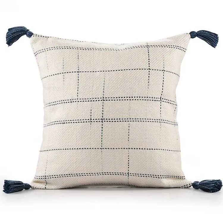 Online Linear Dashes Indoor/Outdoor Pillow Pillows