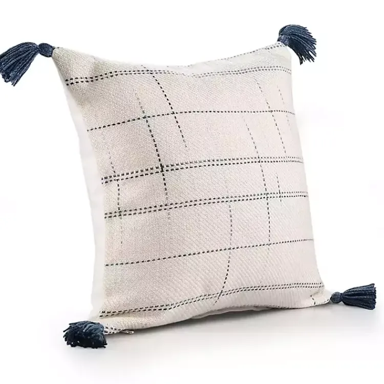 Online Linear Dashes Indoor/Outdoor Pillow Pillows