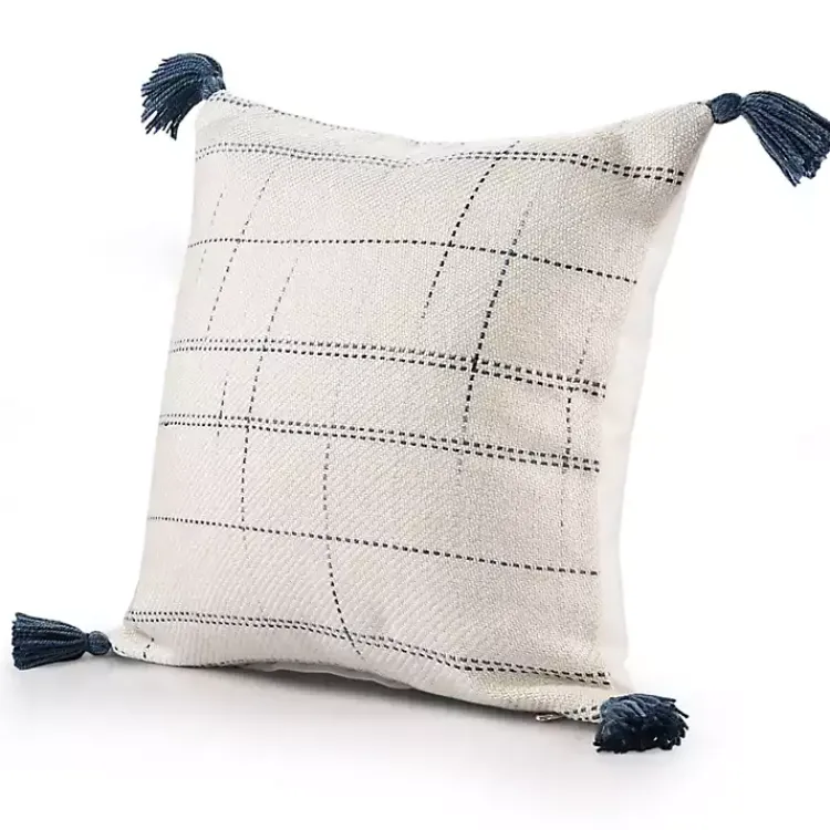 Online Linear Dashes Indoor/Outdoor Pillow Pillows