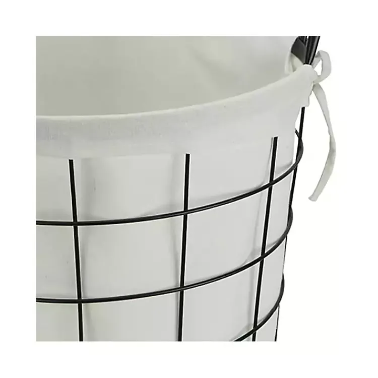 Best Lined Wire Basket with Handles Baskets & Boxes