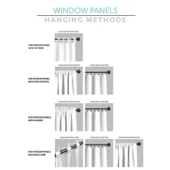 Kirklands Home Curtains & Drapes|Linen Button and Stripe Curtain Panel Set, 84 in.