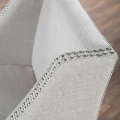 Kirklands Home Bar Stools & Counter Height Stools|Linen Castaic Barstool Tan