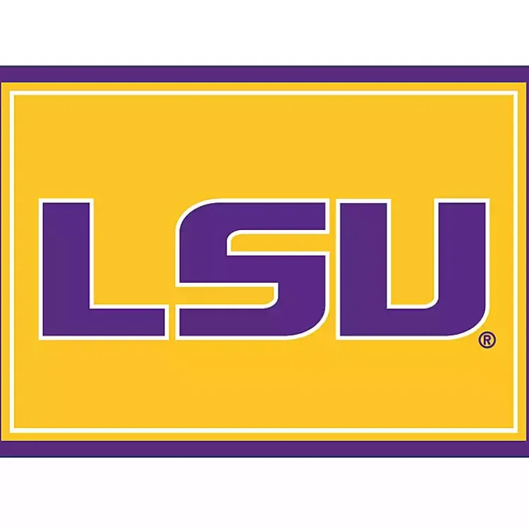 Kirklands Home Area Rugs|Louisiana State University Area Rug, 3x4