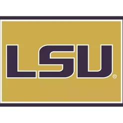 Kirklands Home Area Rugs|Louisiana State University Area Rug, 4x6