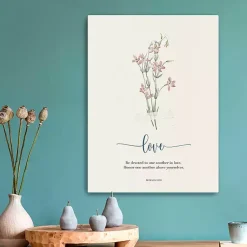 Kirklands Home Wall Quotes & Signs|Love Affirmations Canvas Art Print, 18x24 in.