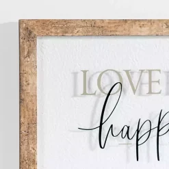 Kirklands Home Wall Quotes & Signs|Love Builds a Happy Home Wall Plaque