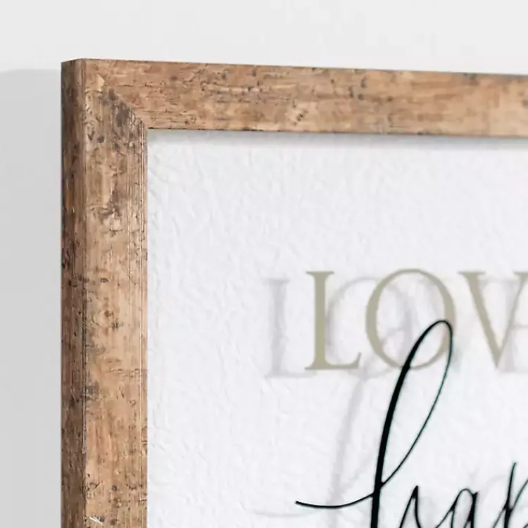 Kirklands Home Wall Quotes & Signs|Love Builds a Happy Home Wall Plaque