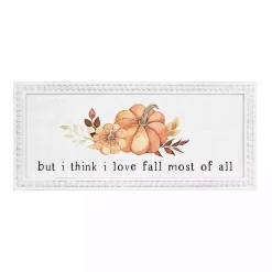 Discount Love Fall The Most Framed Wall Plaque Fall