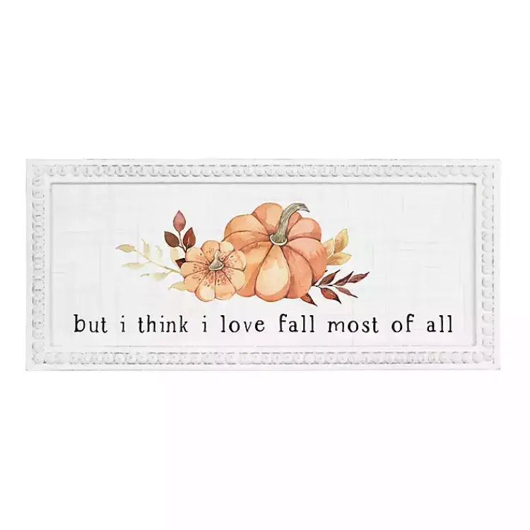 Discount Love Fall The Most Framed Wall Plaque Fall