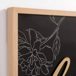 Kirklands Home Wall Quotes & Signs|Love Makes This House a Home Wall Plaque Black