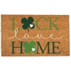 Online Luck Love Home Doormat St Patricks Day Decorations