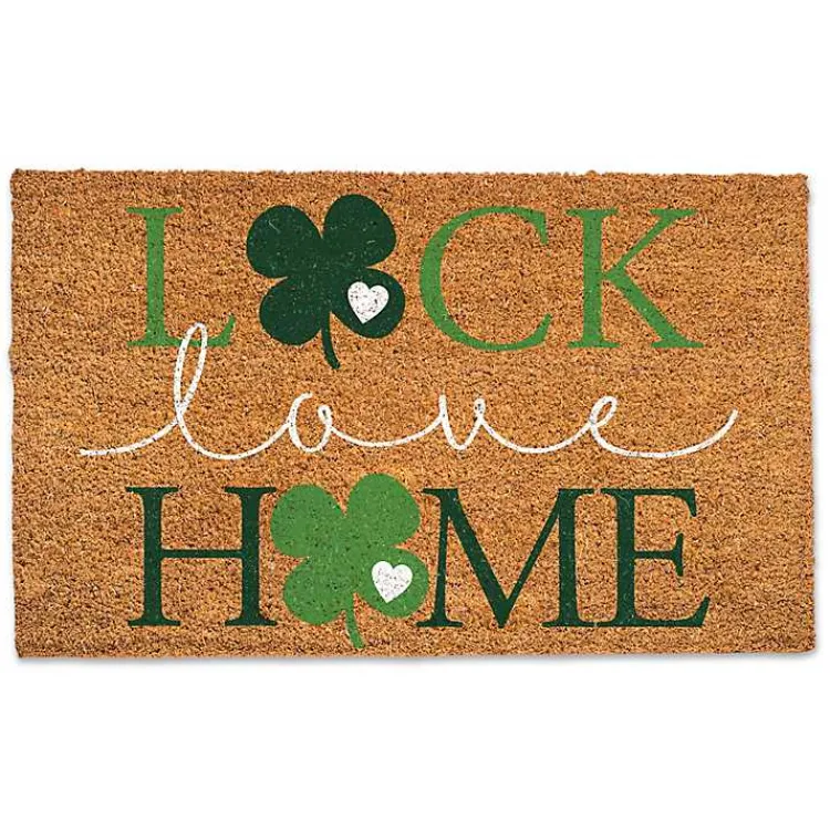 Online Luck Love Home Doormat St Patricks Day Decorations