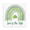Online Luck of the Irish Rainbow Canvas Art Print St Patricks Day Decorations