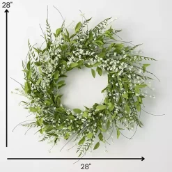 Clearance Lush Leaf and Berry Wreath Wreaths