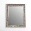 Kirklands Home Decorative Mirrors|Luxe Silver Antique Frame Wall Mirror, 43 in.