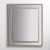 Kirklands Home Decorative Mirrors|Luxe Silver Wall Mirror, 35 in.