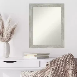 Kirklands Home Decorative Mirrors|Lyndon Dove Gray Wood Framed Mirror