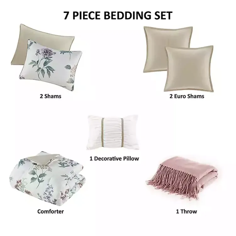 Kirklands Home Comforters|Madison Park Monah 7-pc. King Comforter Set