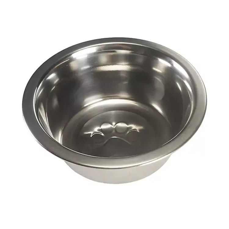 Kirklands Home Pet Dishes & Canisters|Mango Wood Heart Cutout Dog Bowl