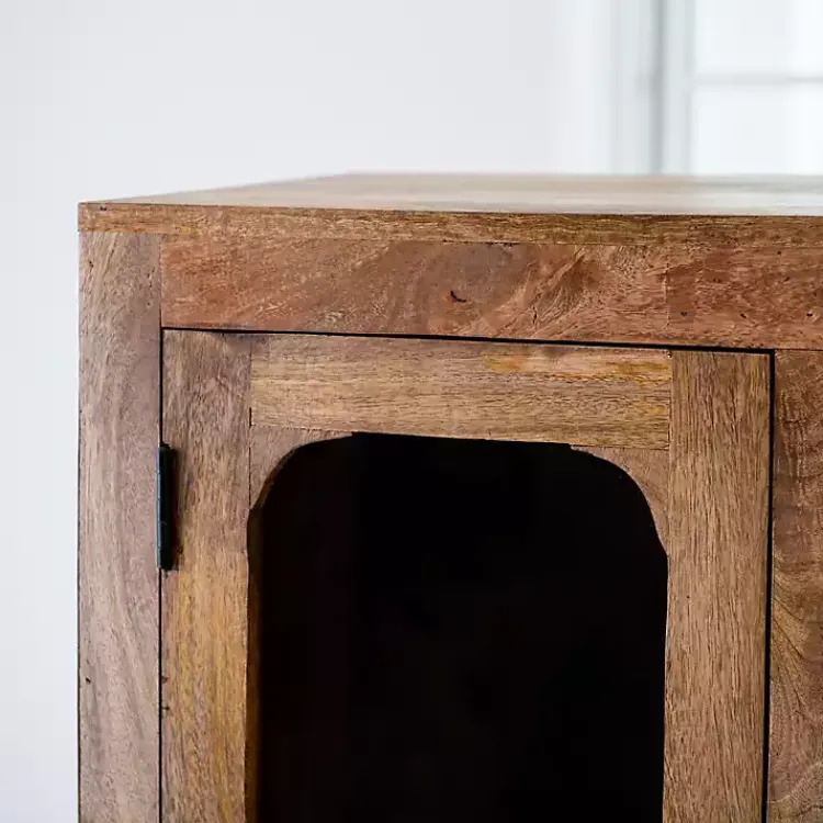 Kirklands Home Cabinets & Sideboards|Manu Natural Mango Wood Cabinet