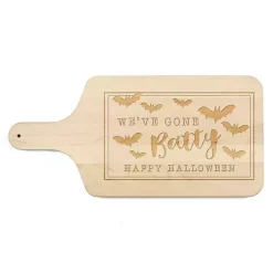 Best Maple Gone Batty Halloween Cutting Board Halloween