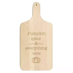 Kirklands Home Serving & Entertaining|Maple Pumpkin Spice Everything Nice Cutting Board Tan
