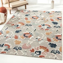 Kirklands Home Outdoor Rugs|Mara Floral Blossom Indoor/Outdoor Area Rug, 5x7