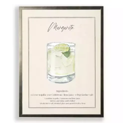 Kirklands Home Framed Art|Margarita Framed Art Print Green