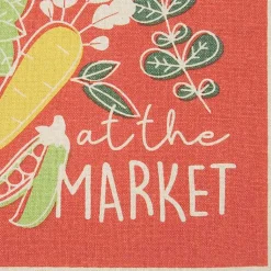 Kirklands Home Kitchen Accessories|Market Veggies Produce Bags, Set of 3