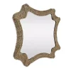 Kirklands Home Decorative Mirrors|Marley Natural Woven Rope Wall Mirror
