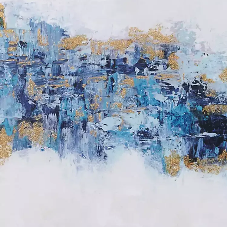 Kirklands Home Framed Art|Martha Stewart Blue Drift 5-pc. Framed Art