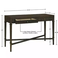 Kirklands Home Console Tables|Martha Stewart Console Table Brown
