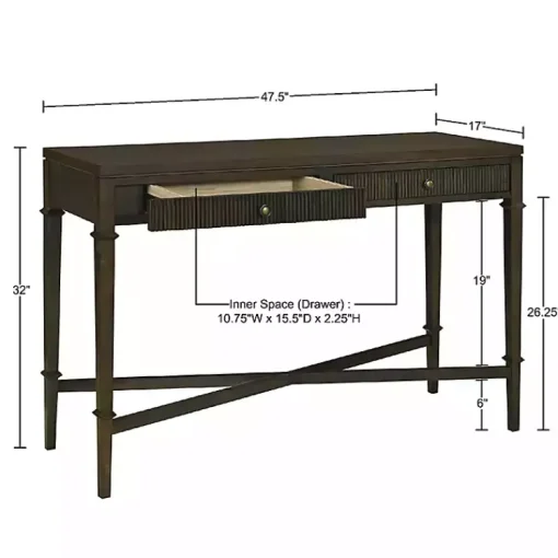 Kirklands Home Console Tables|Martha Stewart Console Table Brown