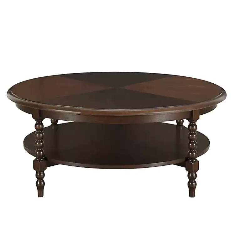 Kirklands Home Coffee Tables|Martha Stewart Round Coffee Table Brown