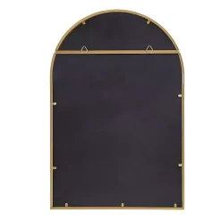 Kirklands Home Decorative Mirrors|Martha Stewart Gold Paned Arch Wall Mirror