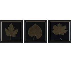 Kirklands Home Framed Art|Martha Stewart Leaf Framed Prints, Set of 3