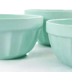 Kirklands Home Serving & Entertaining|Martha Stewart Mint Stoneware Bowls, Set of 3 Blue