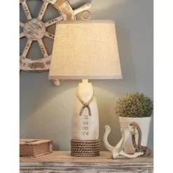 Kirklands Home Table Lamps|Martha's Vineyard White Buoy Table Lamp