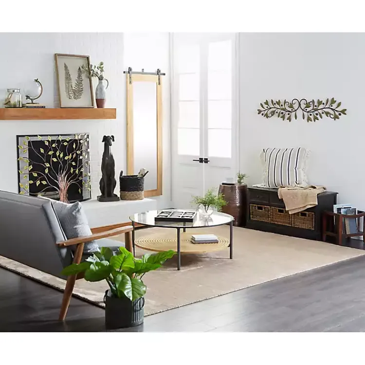 New Matte Black and White Wooden Tic Tac Toe Board Decorative Accents